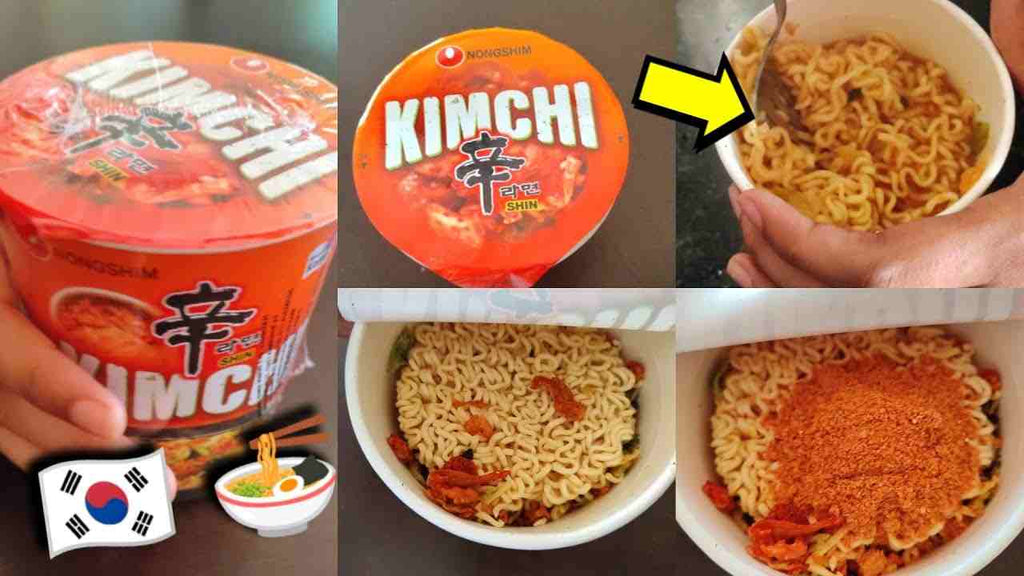 Shin Kimchi Cup Noodle (Nongshim, South Korea)