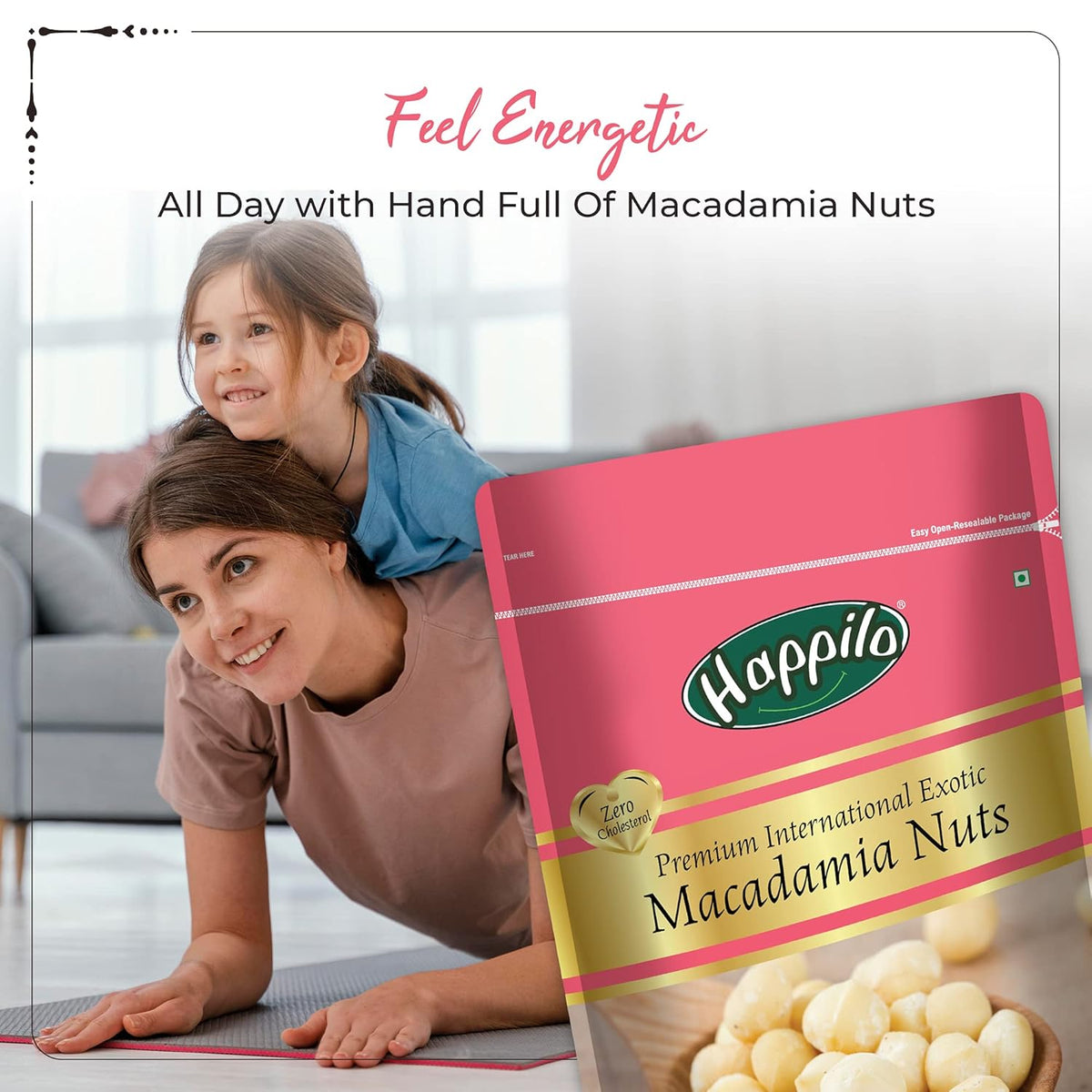 Happilo Premium International Exotic Macadamia nuts