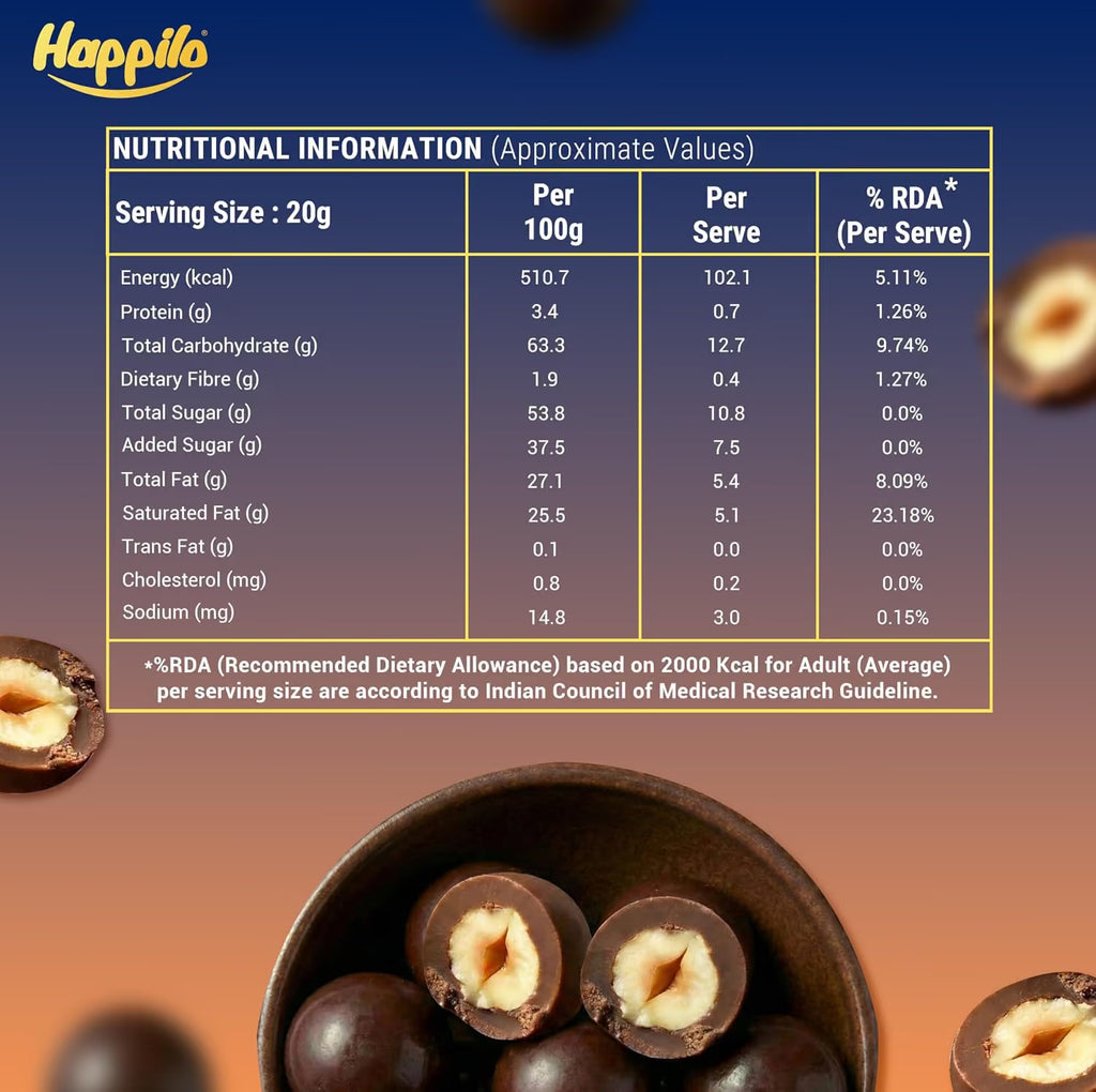Happilo Choco Nuts Hazelnut (Happilo, Bengaluru)