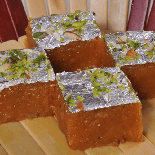 Moong Dal Barfi (Hira's Sweets, Shahdara)