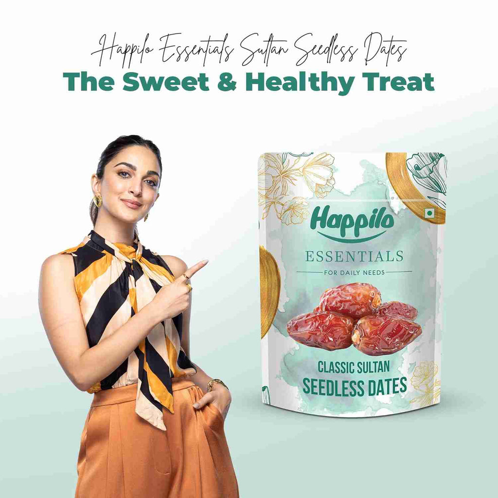 Happilo Essentials Classic Sultan Seedless Dates (Happilo, Bengaluru)
